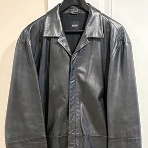Hugo Boss Leather Jacket